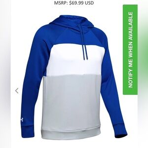 Women’s UnderArmour Qualifier blocked hoodie
